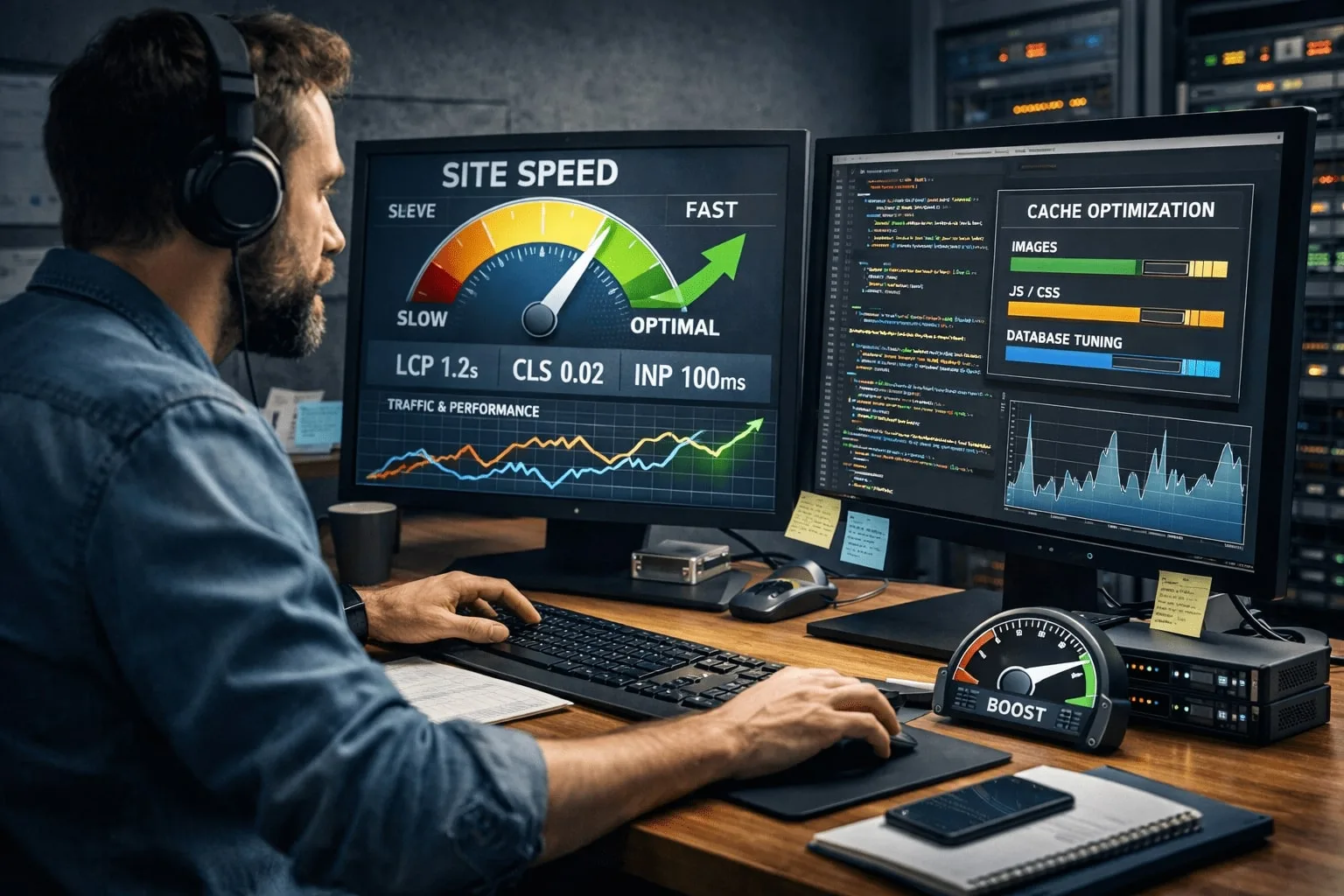 Illustration 1 - Accélérer son site web sans le casser : méthode simple (et scalable) pour PME