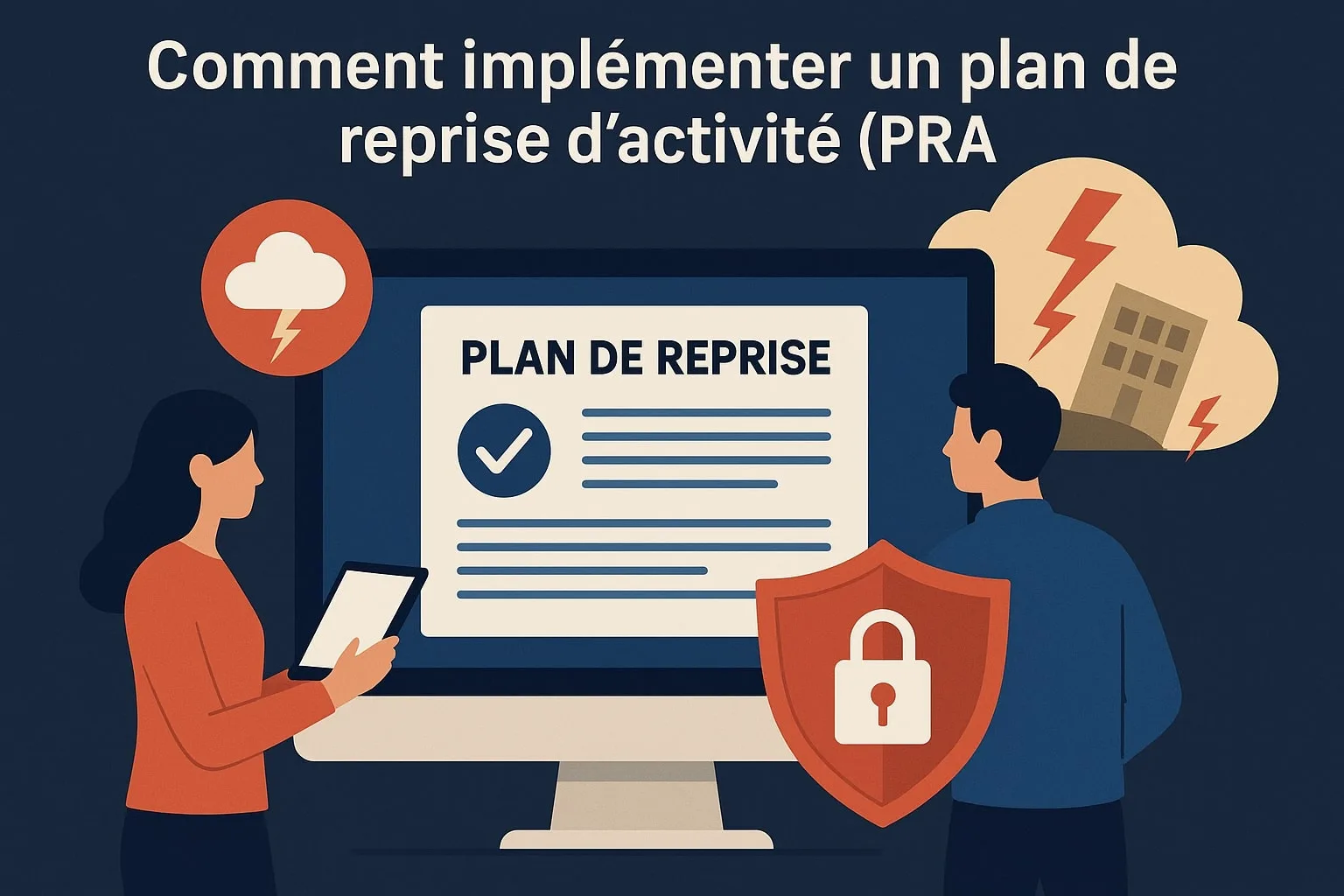 Comment implémenter un plan de reprise d’activité (PRA)