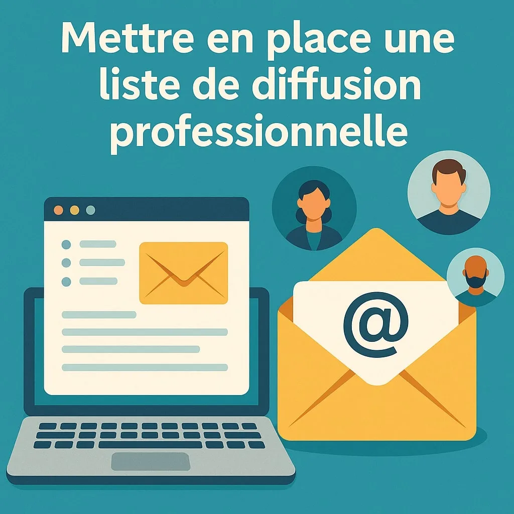Mettre en place une liste de diffusion professionnelle