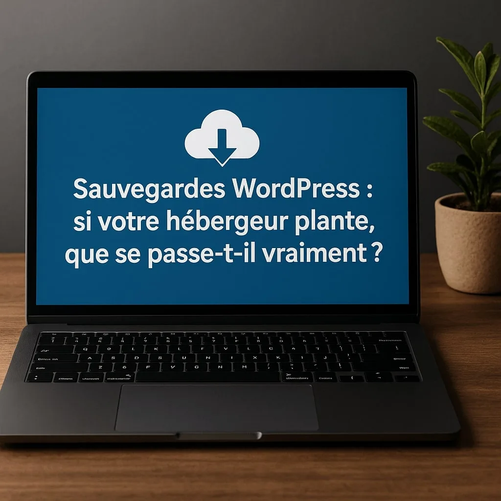 Illustration 1 - Sauvegardes WordPress : si votre hébergeur plante, que se passe-t-il vraiment ?