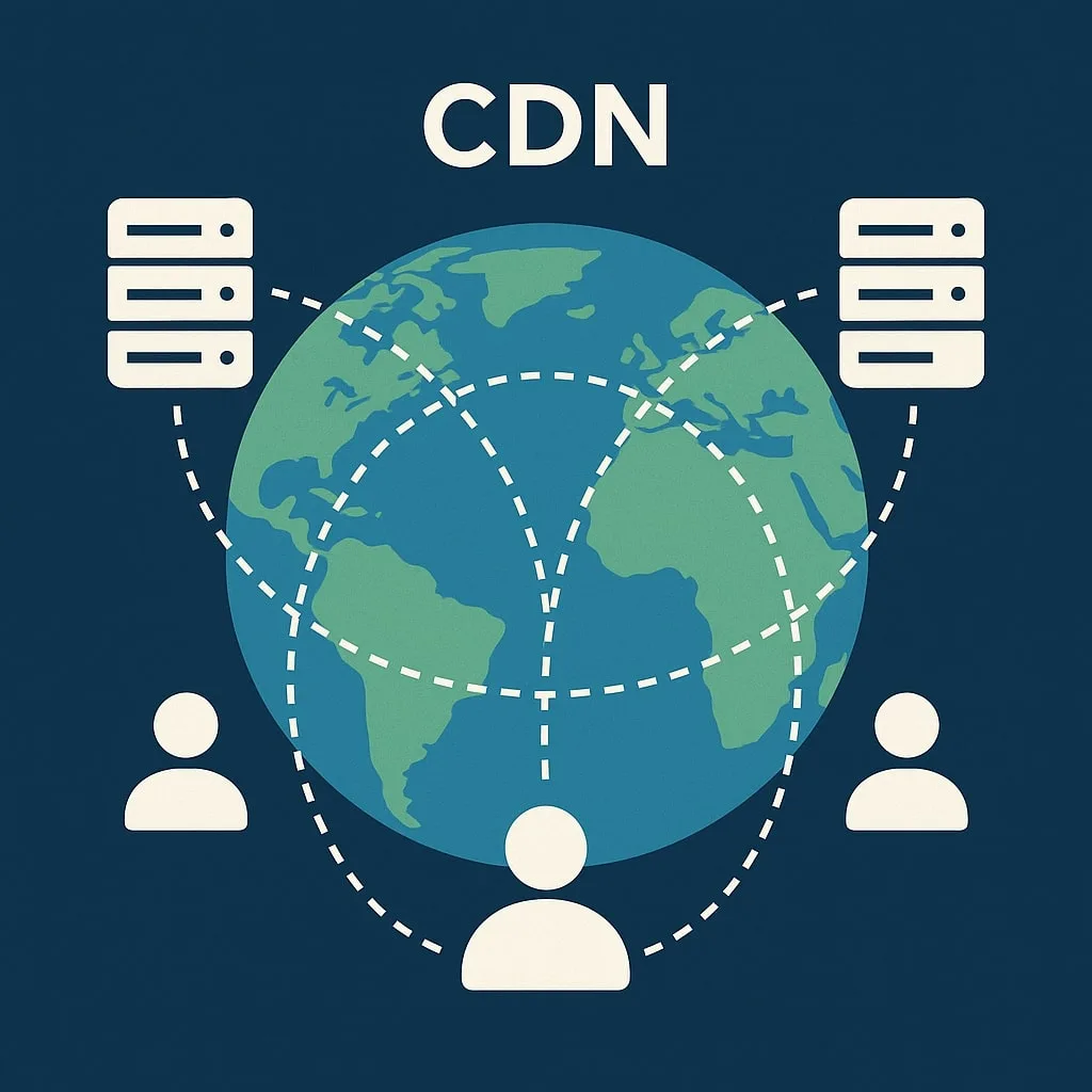 Illustration 1 - Utiliser un CDN pour réduire la latence de vos utilisateurs