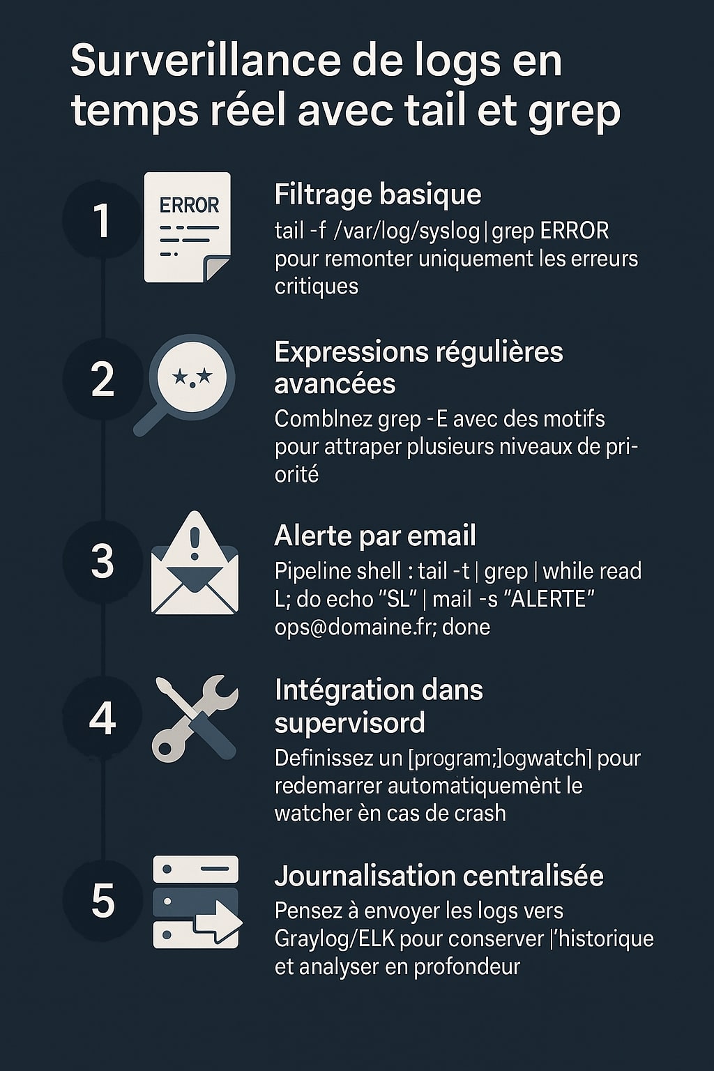 Surveillance logs