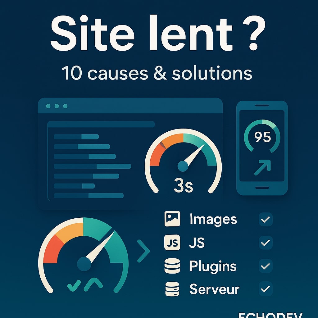 Site lent : diagnostic et solution